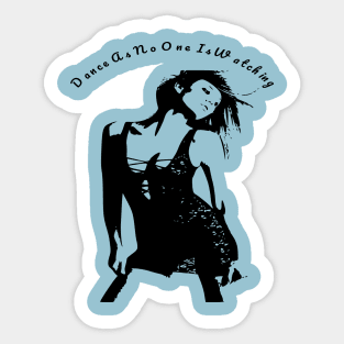 Dance As If No One Is Watching Spread Your Wings Hip-Hop,R&B Lovers Gift Sticker